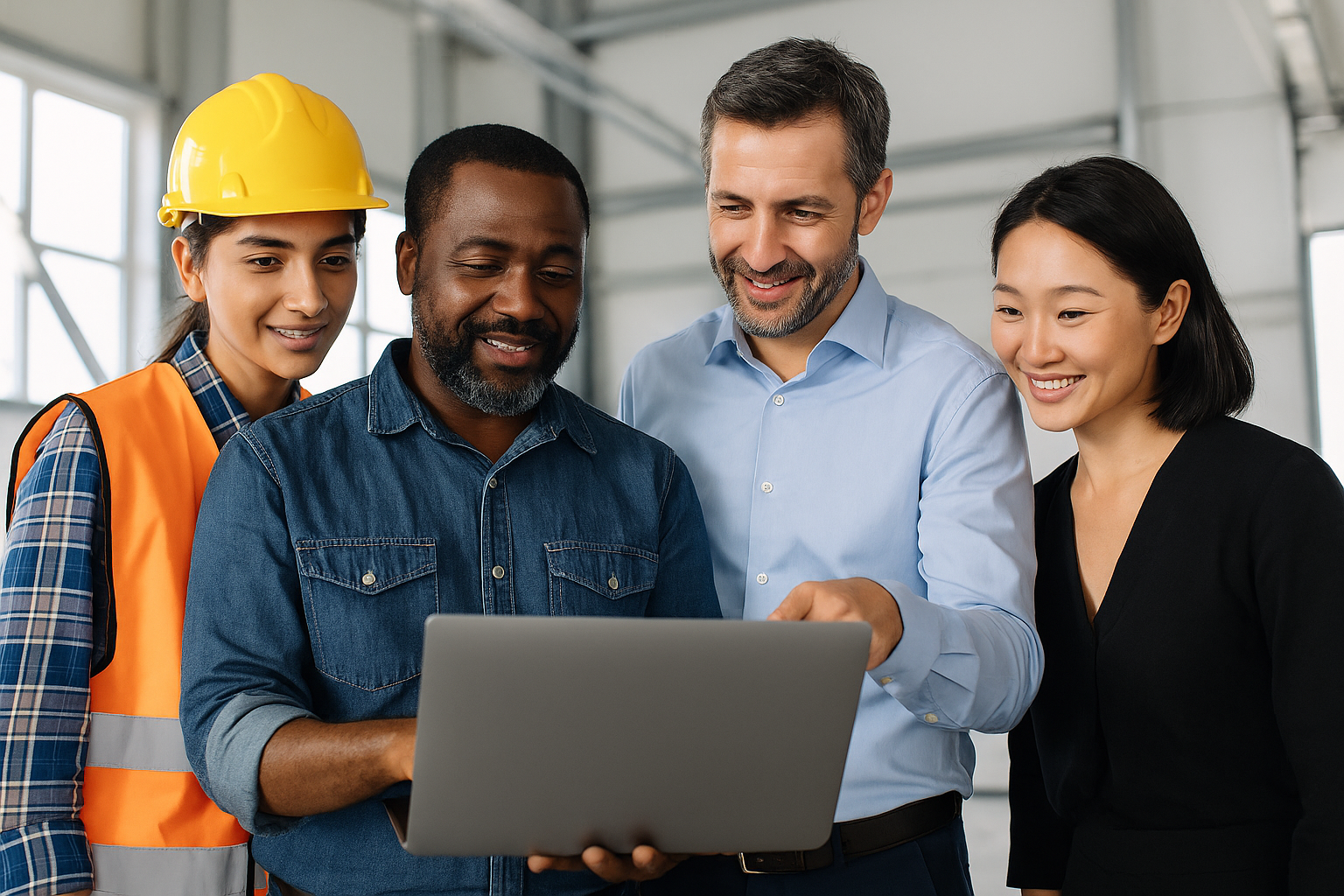 Diverse professionals from China, Nigeria, and Australia collaborating in a modern office, symbolizing Nedu Trade Hub’s global trade partnerships and cross-continental trust.